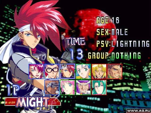 Изображение игры: Psychic Force 2 / Psychic Force 2012