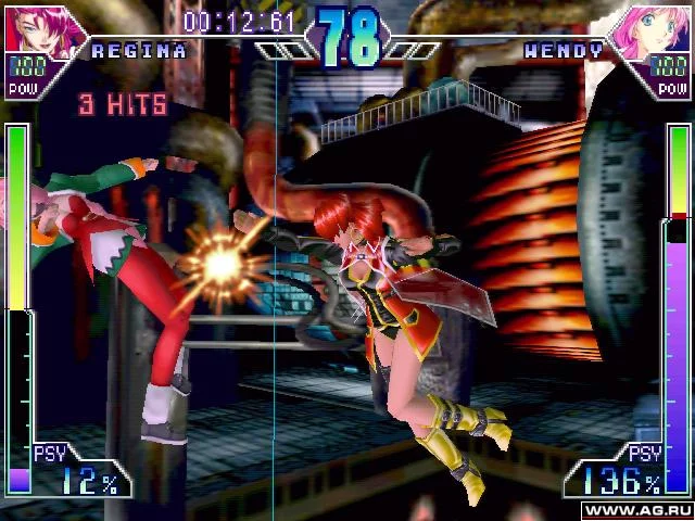 Изображение игры: Psychic Force 2 / Psychic Force 2012