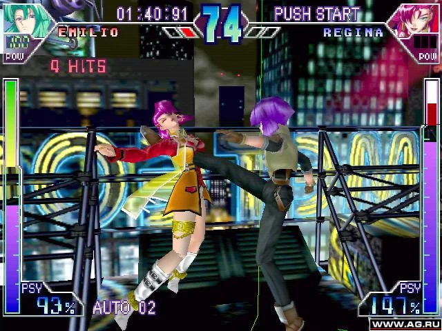 Изображение игры: Psychic Force 2 / Psychic Force 2012