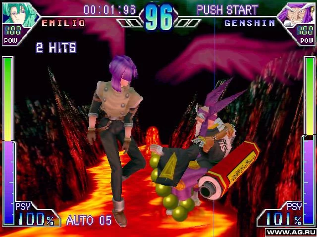 Изображение игры: Psychic Force 2 / Psychic Force 2012
