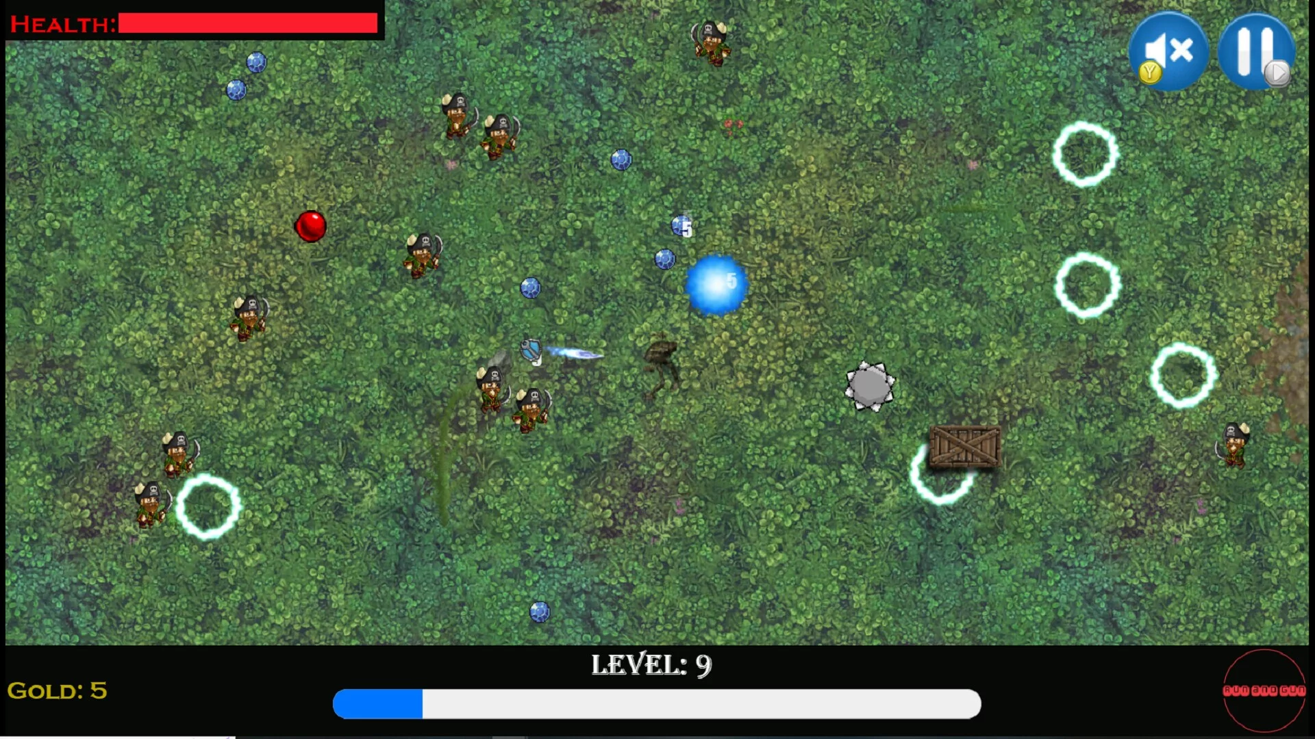Изображение игры: Run and Gun