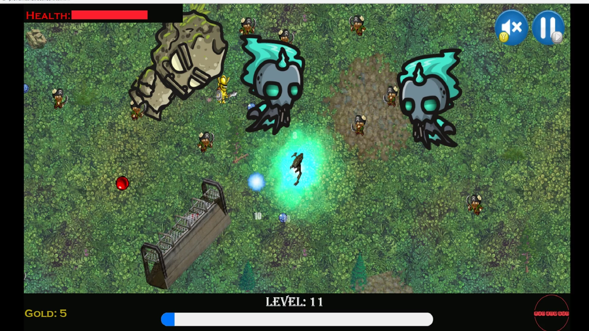 Изображение игры: Run and Gun