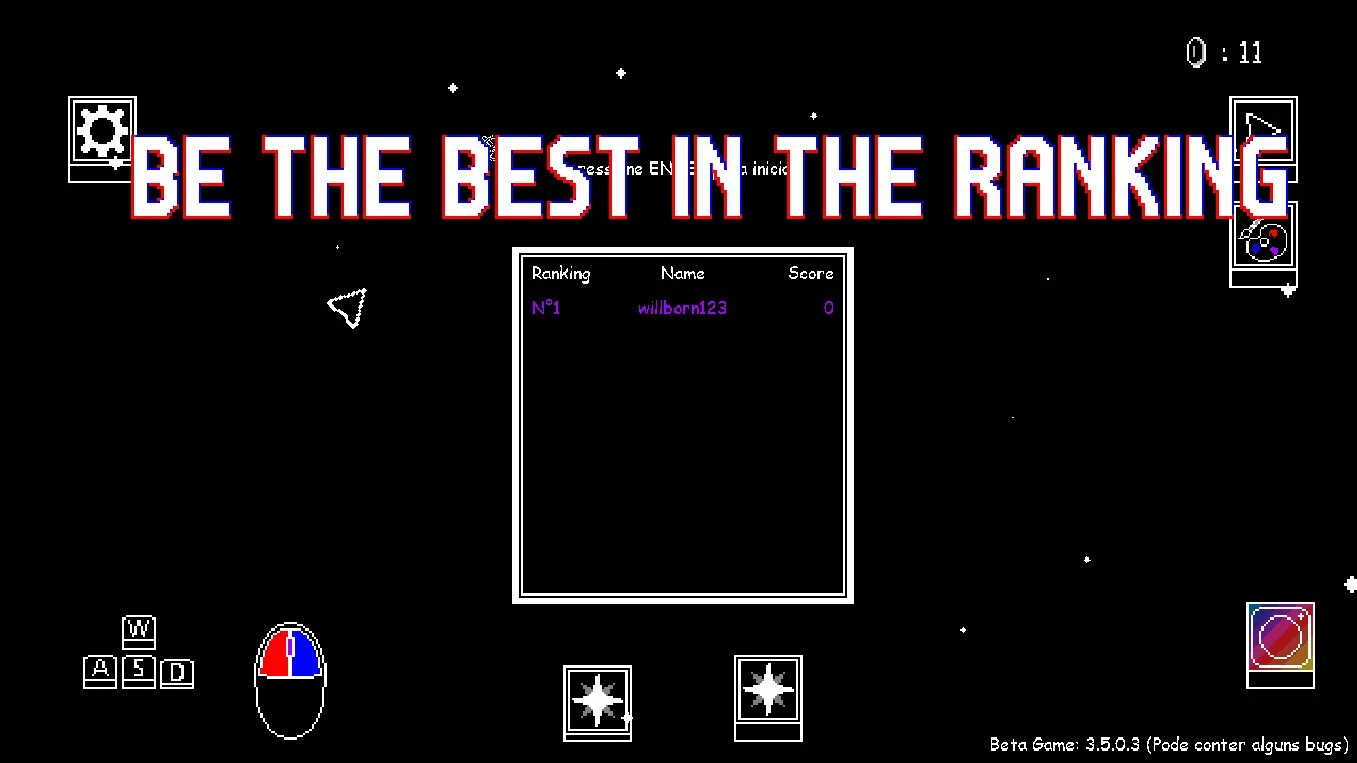 Изображение игры: Asteroids and more asteroids