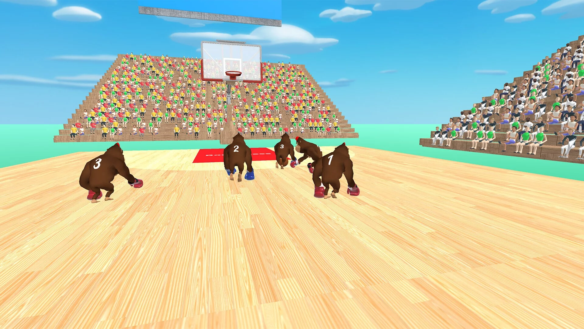 Изображение игры: Monkey Basketball