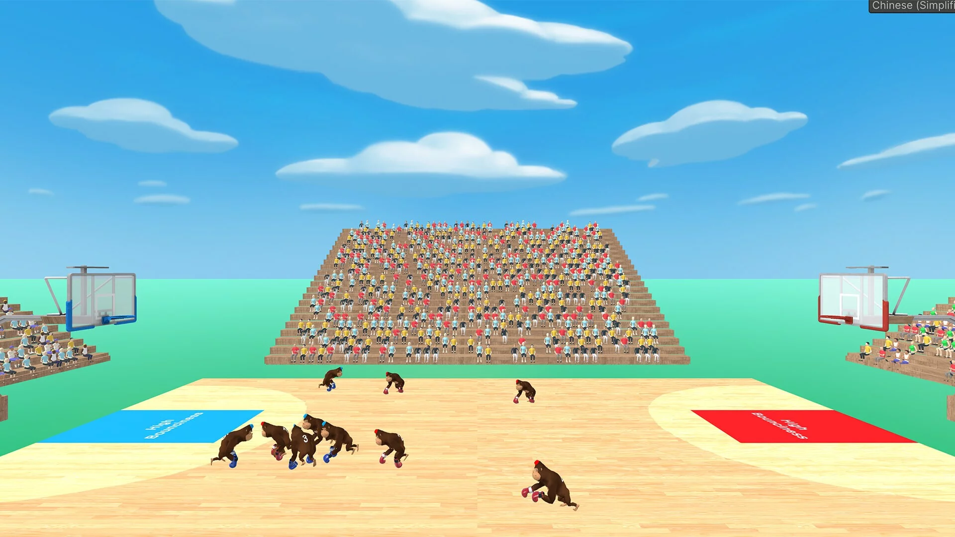 Изображение игры: Monkey Basketball