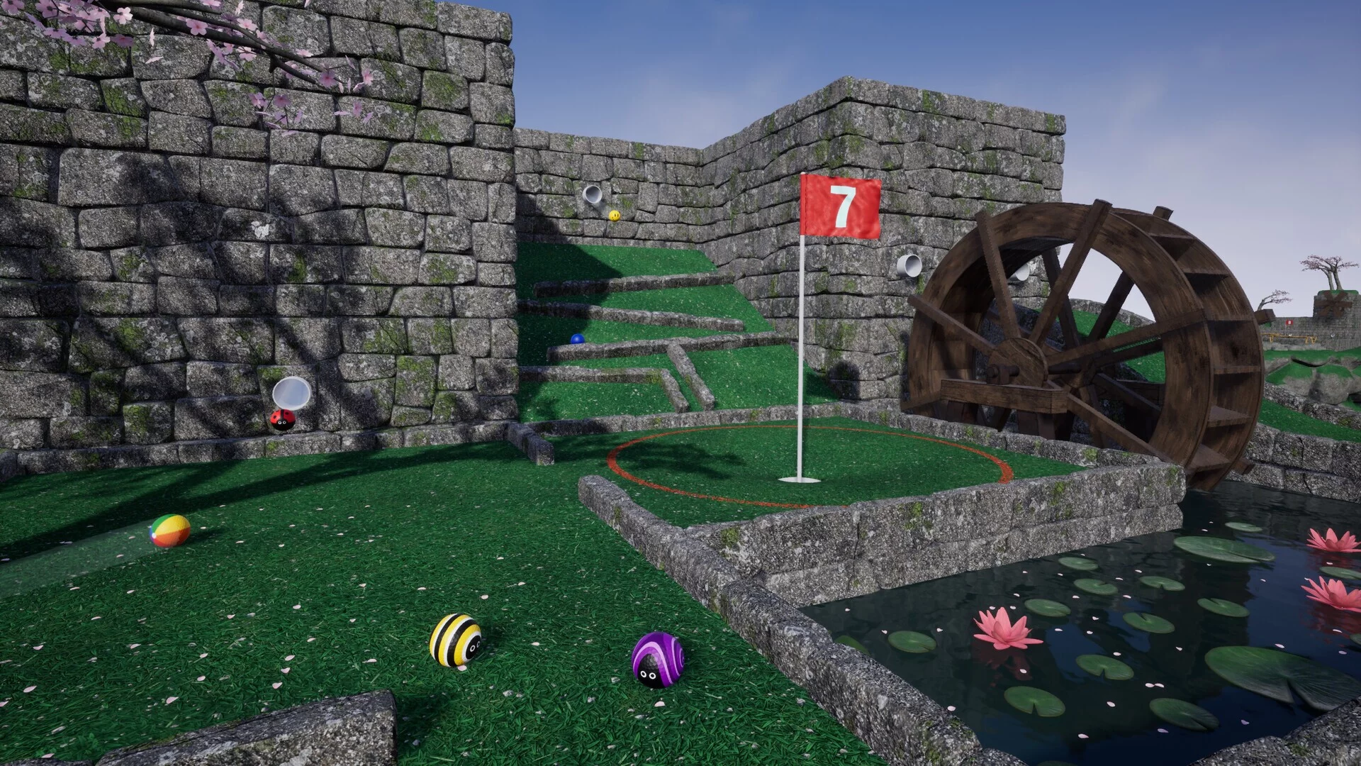 Изображение игры: Golfing In Aether