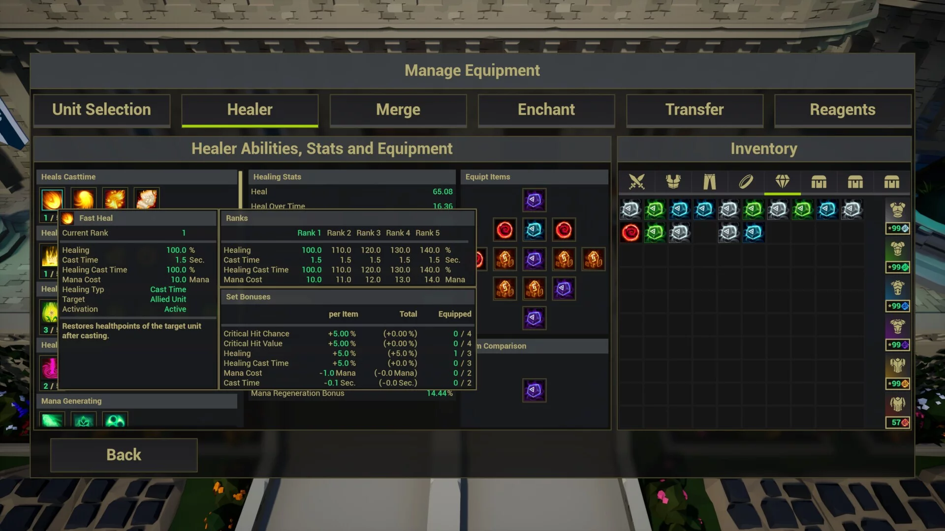 Изображение игры: Raid Healing