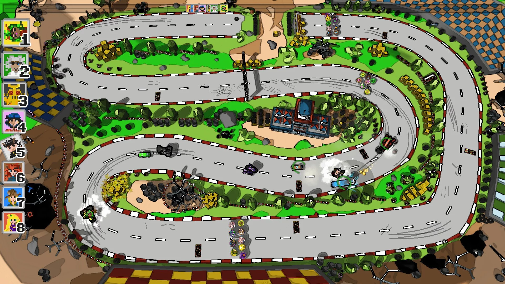Изображение игры: Super Gosu Cars
