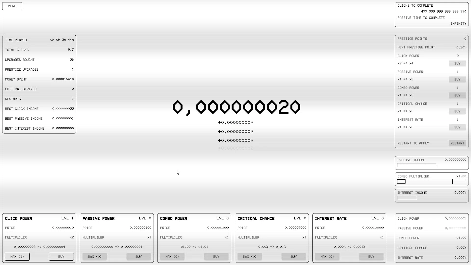 Изображение игры: The Billion Clicker