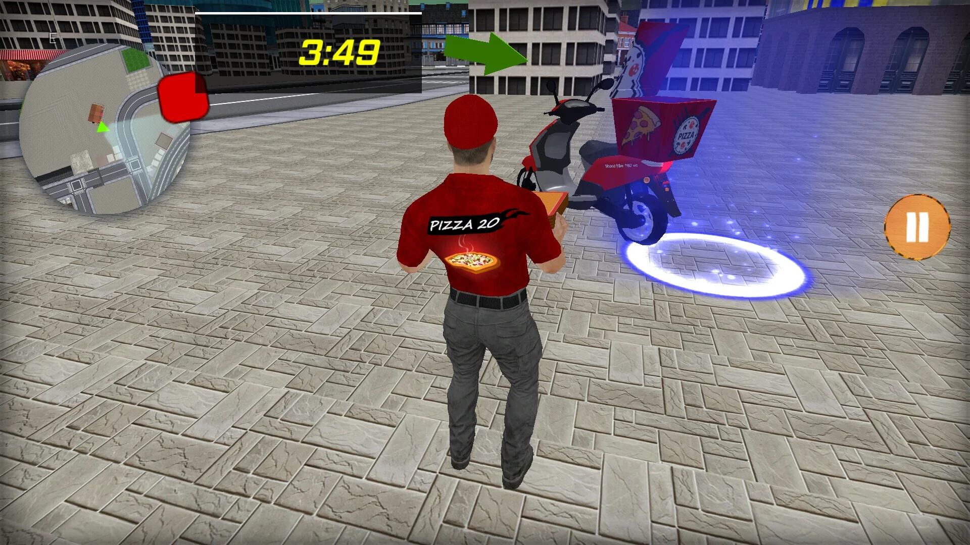 Изображение игры: The Pizza Courier