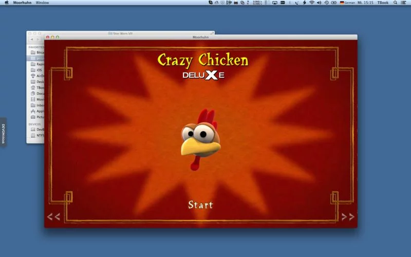 Изображение игры: Crazy Chicken