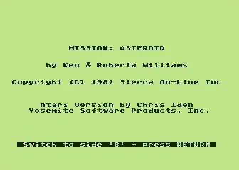 Изображение игры: Mission Asteroid