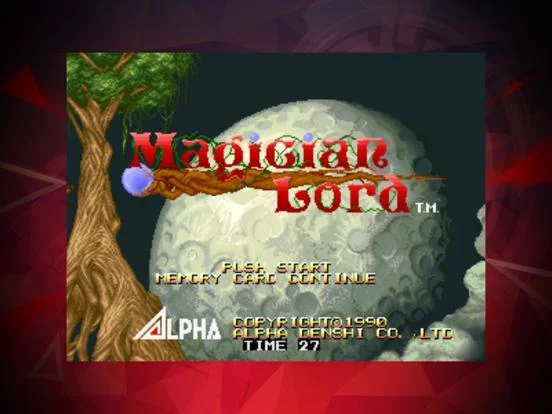 Изображение игры: MAGICIAN LORD ACA NEOGEO
