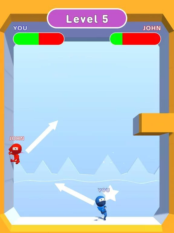 Изображение игры: Ninja Battle!