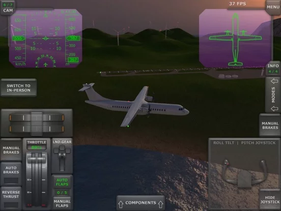 Изображение игры: Turboprop Flight Simulator
