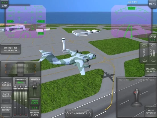 Изображение игры: Turboprop Flight Simulator