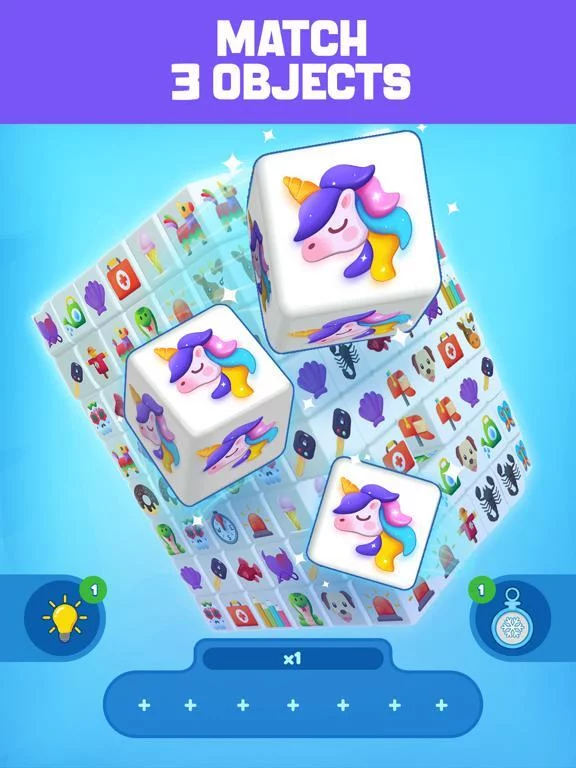 Изображение игры: Cube Match 3D: Tile Games