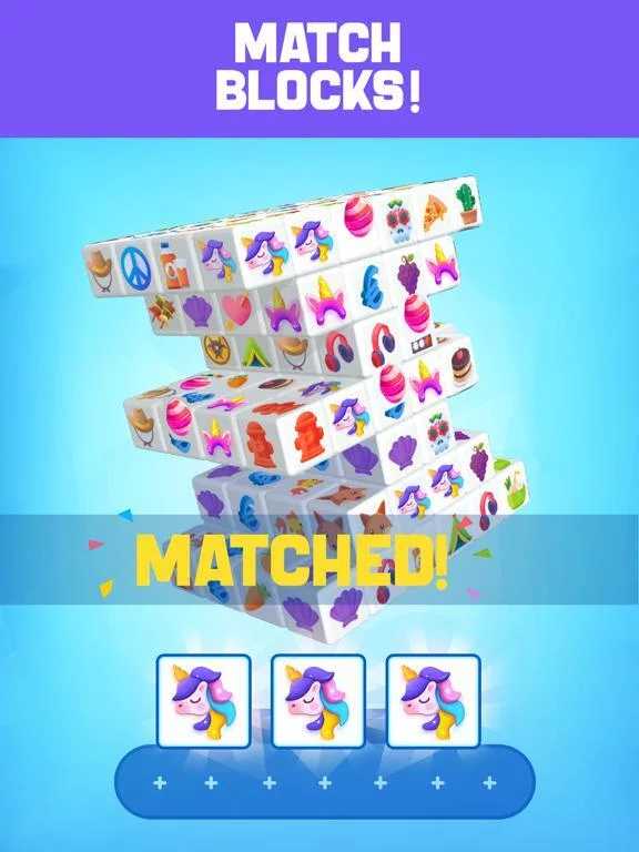 Изображение игры: Cube Match 3D: Tile Games