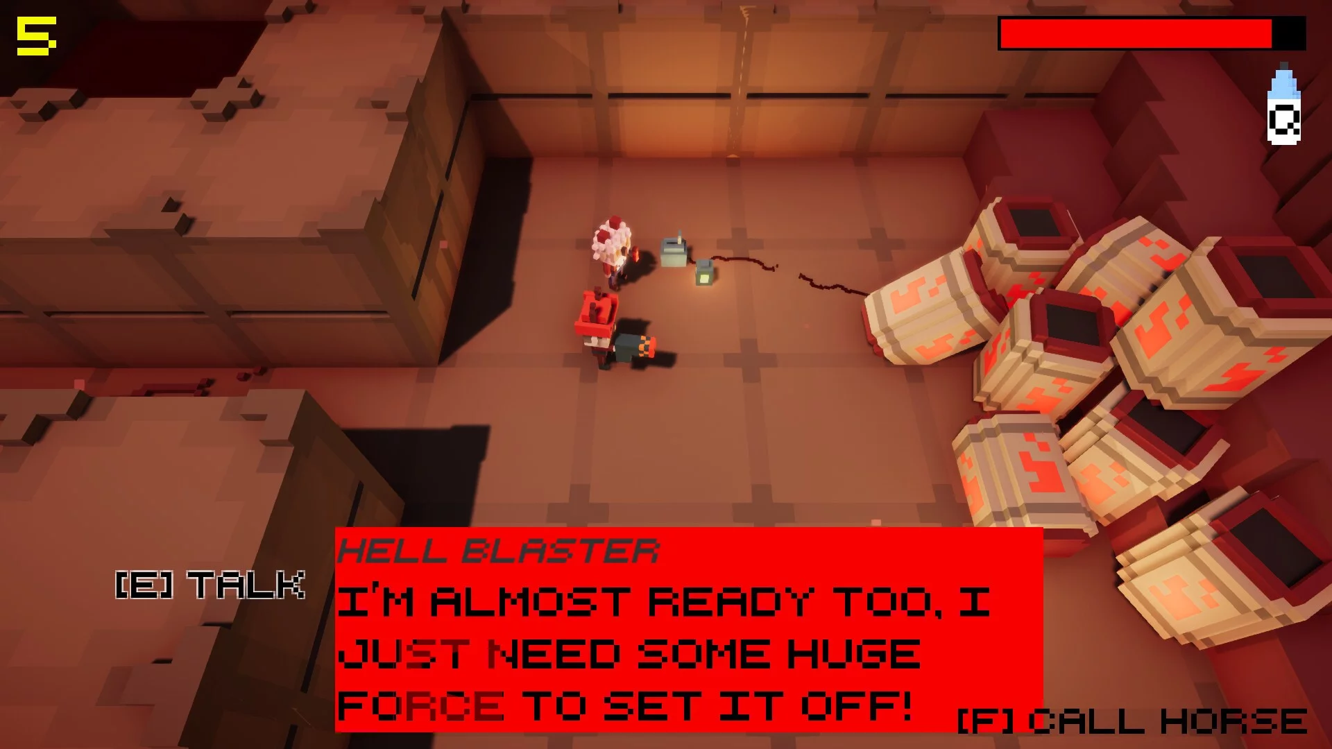 Изображение игры: Cowboy Hell
