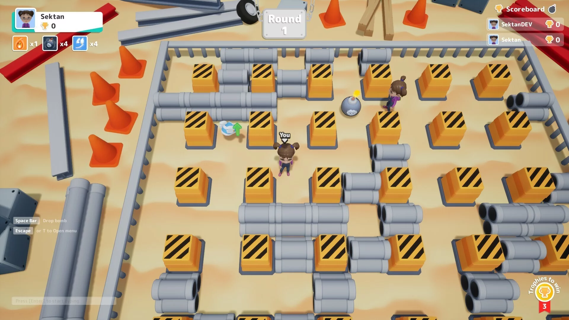 Изображение игры: Run Or Boom