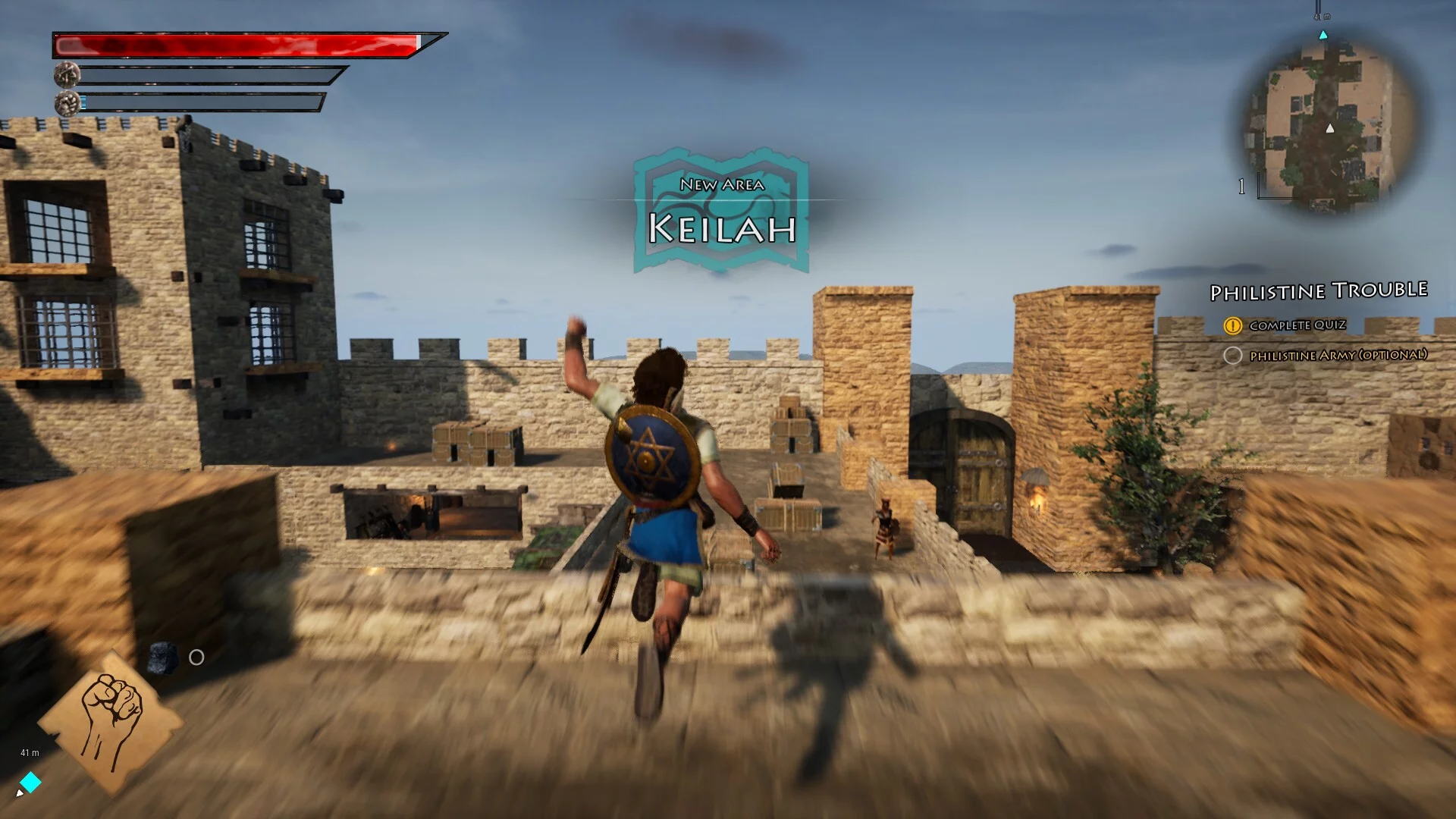 Изображение игры: The Anointed: David Saves Keilah