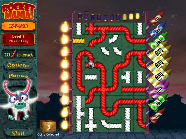 Изображение игры: Rocket Mania Deluxe