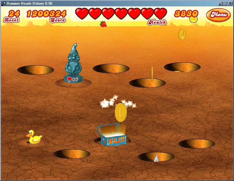 Изображение игры: Hammer Heads Deluxe