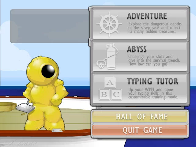 Изображение игры: Typer Shark! Deluxe