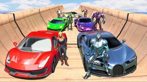 Изображение игры: GT Car Stunt Master 3D