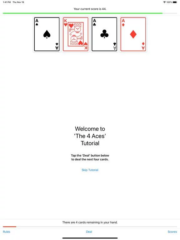 Изображение игры: The 4 Aces