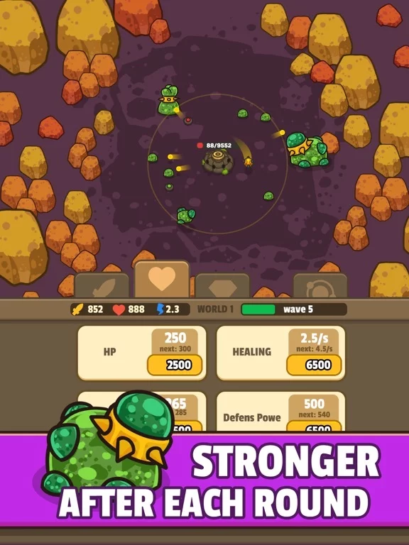 Изображение игры: Idle Fortress Tower Defense