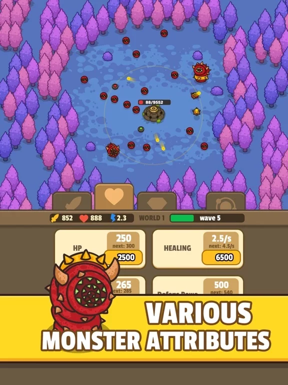 Изображение игры: Idle Fortress Tower Defense