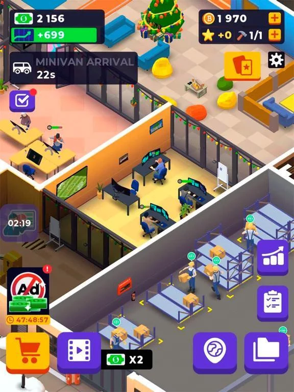 Изображение игры: Startup Empire - Idle Tycoon