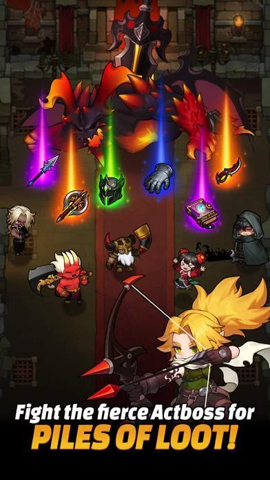 Изображение игры: Loop Dungeon: Idle RPG