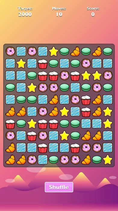 Изображение игры: Endless Cookie Matches