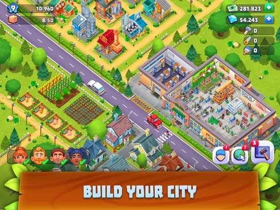 Изображение игры: Supermarket Village—Farm Town