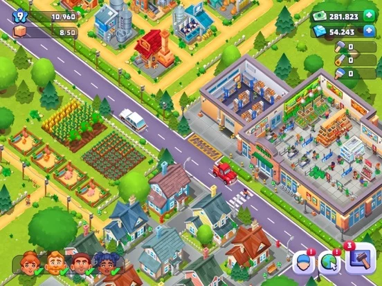 Изображение игры: Supermarket Village—Farm Town