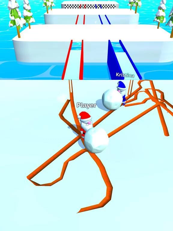 Изображение игры: Snow Race!!