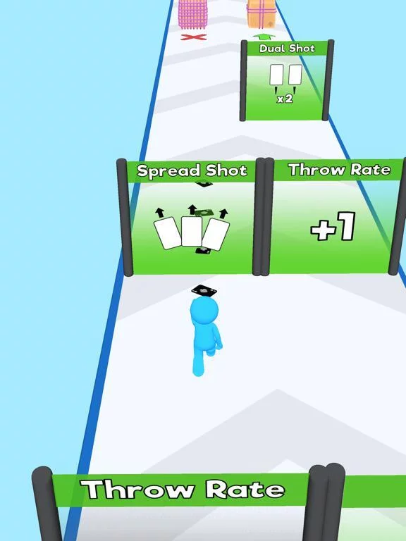 Изображение игры: Card Thrower 3D!