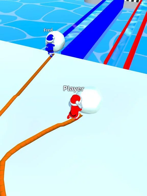 Изображение игры: Snow Race!!
