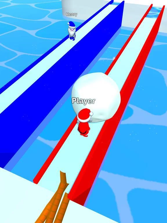 Изображение игры: Snow Race!!