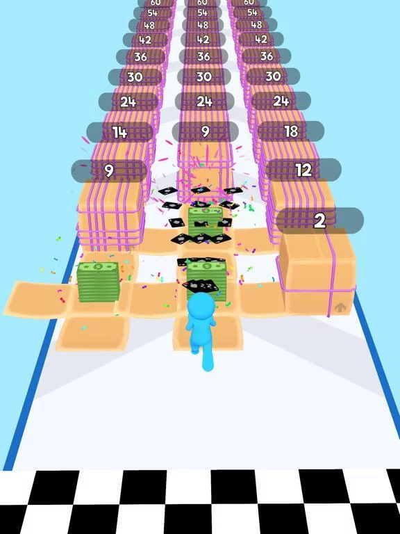 Изображение игры: Card Thrower 3D!