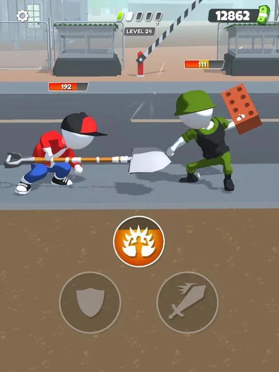 Изображение игры: Merge Fighting: Fight Hit Game