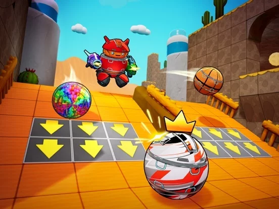 Изображение игры: Marble Clash 3D: Fun Shooter