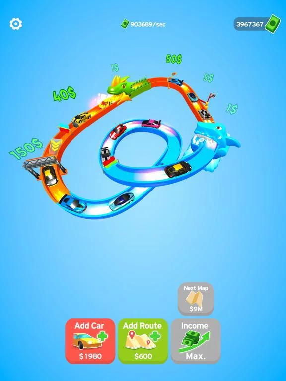 Изображение игры: Hot Cars Idle