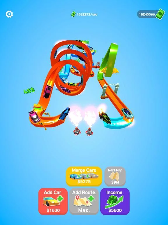 Изображение игры: Hot Cars Idle