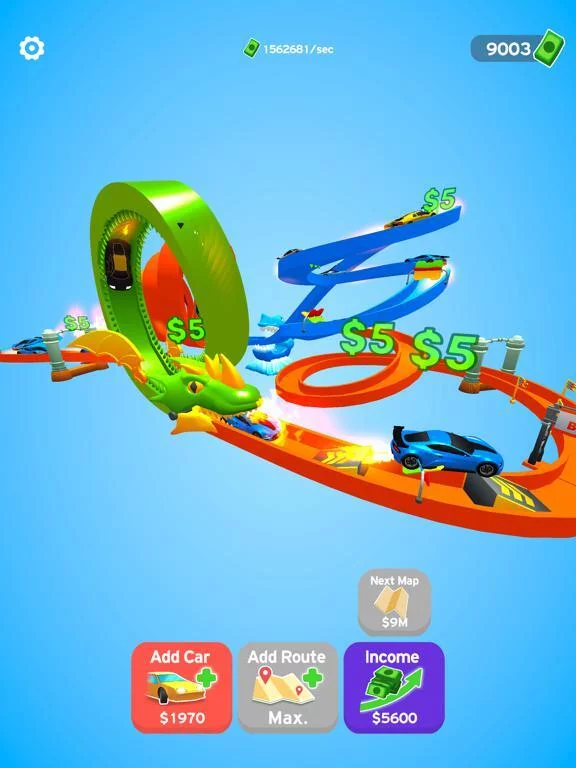 Изображение игры: Hot Cars Idle