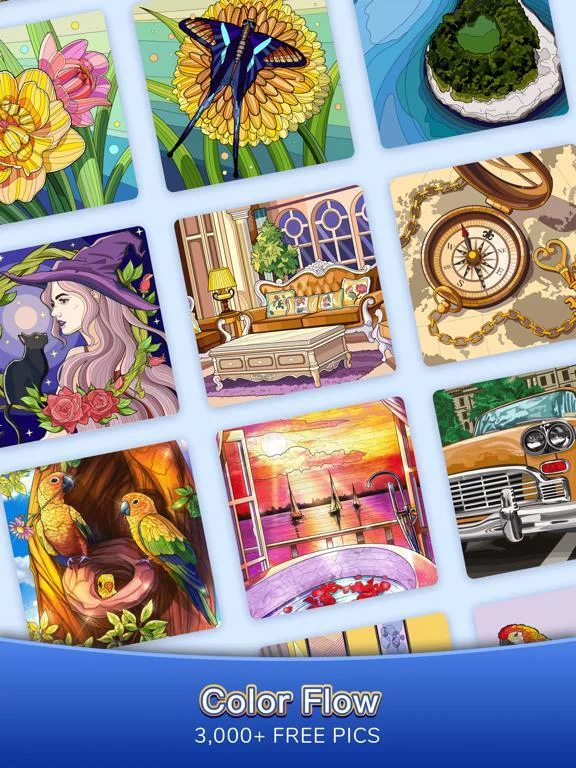 Изображение игры: Zen Color - Paint By Number
