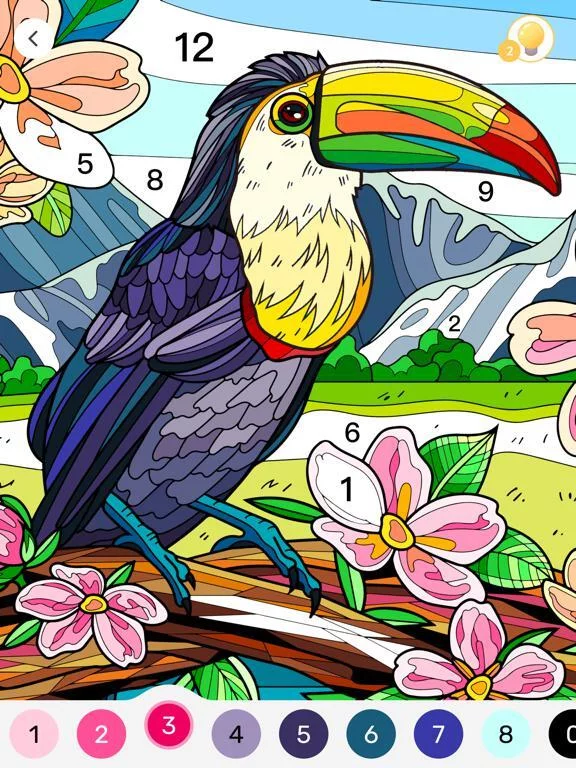 Изображение игры: Zen Color - Paint By Number