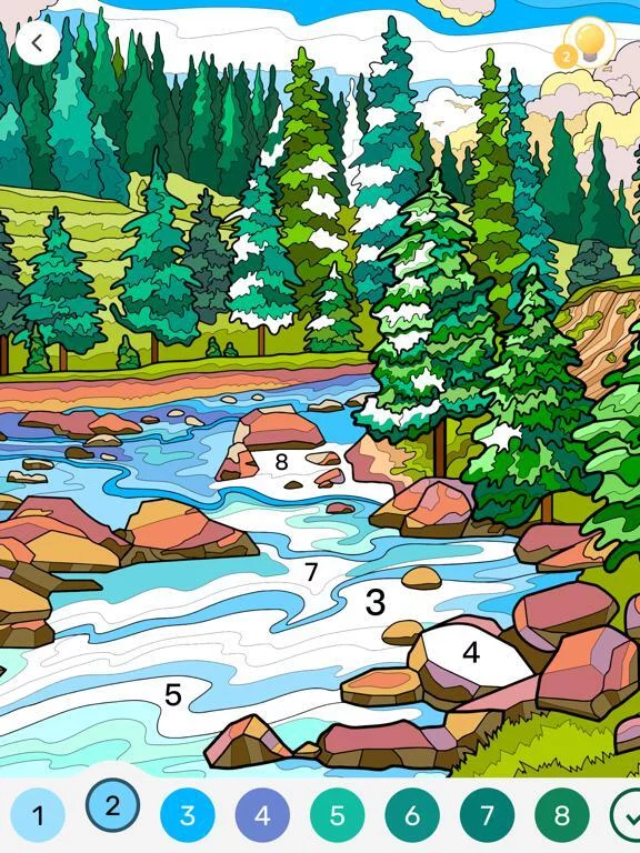 Изображение игры: Zen Color - Paint By Number